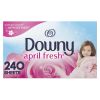 Downy Fabric Softener Dryer Sheets, April Fresh, 240 Ct