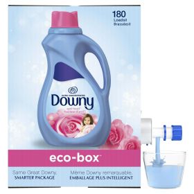 Downy Eco-Box Ultra Concentrated April Fresh, 180 Loads Fabric Softener, 105 fl oz