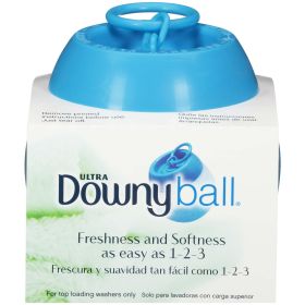 Downy Liquid Fabric Softener Dispenser Ball for Laundry, 1 Count
