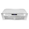 Range Hood Insert 30 inch,Stainless Steel Kitchen Vent Hood 600CFM,Built-in Kitchen Stove Hood w/Front Touch Control and Front LED Lights,Baffle Filte