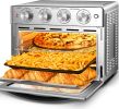 6 Slice 26QT/26L Air Fryer Fry Oil-Free, Extra Large Toaster Oven Combo, Air Fryer Oven, Roast, Bake, Broil,Convection Countertop Oven, Accessories In