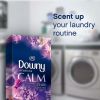 Downy Infusions Fabric Softener Dryer Sheets, Calm, Lavender & Vanilla Bean, 160 Ct