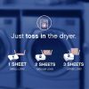 Downy Infusions Fabric Softener Dryer Sheets, Bliss, Sparkling Amber & Rose, 160 Ct