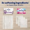 Downy Light Mega Dryer Sheets, White Lavender, 80 Count