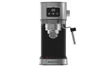 Espresso Machine, Cappuccino & Latte Machine with ESE POD Filter & Milk Frother Steam Wand, Accurate Temperature & Time Control, Compact Coffee Machin