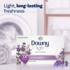 Downy Light Mega Dryer Sheets, White Lavender, 80 Count
