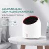 Portable Air Purifier 4000mAh Battery USB Rechargable Air Cleaner Desktop Electronic Filter Portable Negative Ion Remove Activated Carbon Sterilizer A