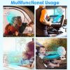 Portable Quiet Clip On Fan With 5 Speeds 3 Brightness 720¬∞ Fully Adjustable Angle Type-C Rechargeable Clip Desk Wall Mounted Fan For Camping Office H
